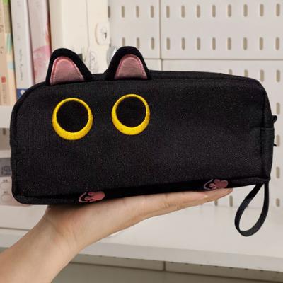 3D-Katzen-Federmäppchen, großes Fassungsvermögen, niedliche Katzen-Stiftetasche