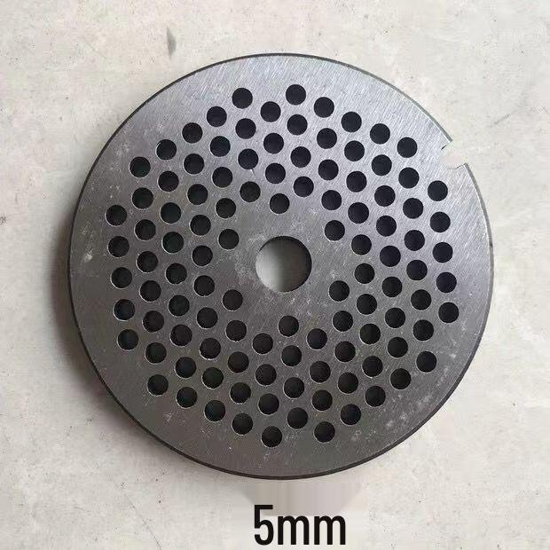 32-Type Meat Grinder Accessory Set: Cross Blade, Round Blade, Grating Plate, Hole Plate, Stainless Steel Blades