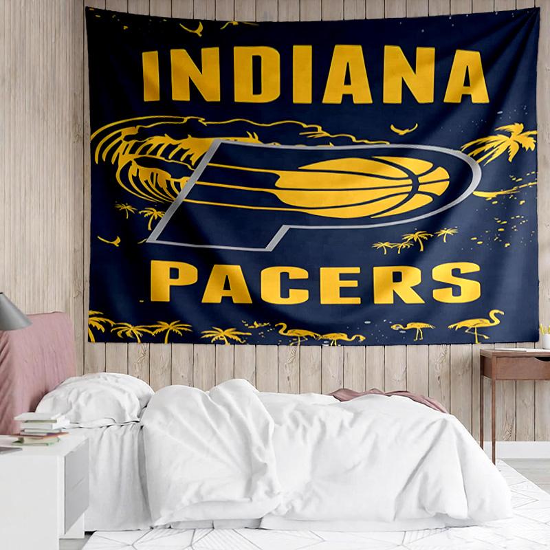 1PC Pacers Basketball Team  Quick-Dry Tapestry, Unique Design Tapestry, Suitable for Bedroom,Livingroom, Playroom,Heartwarming Holiday Gifts