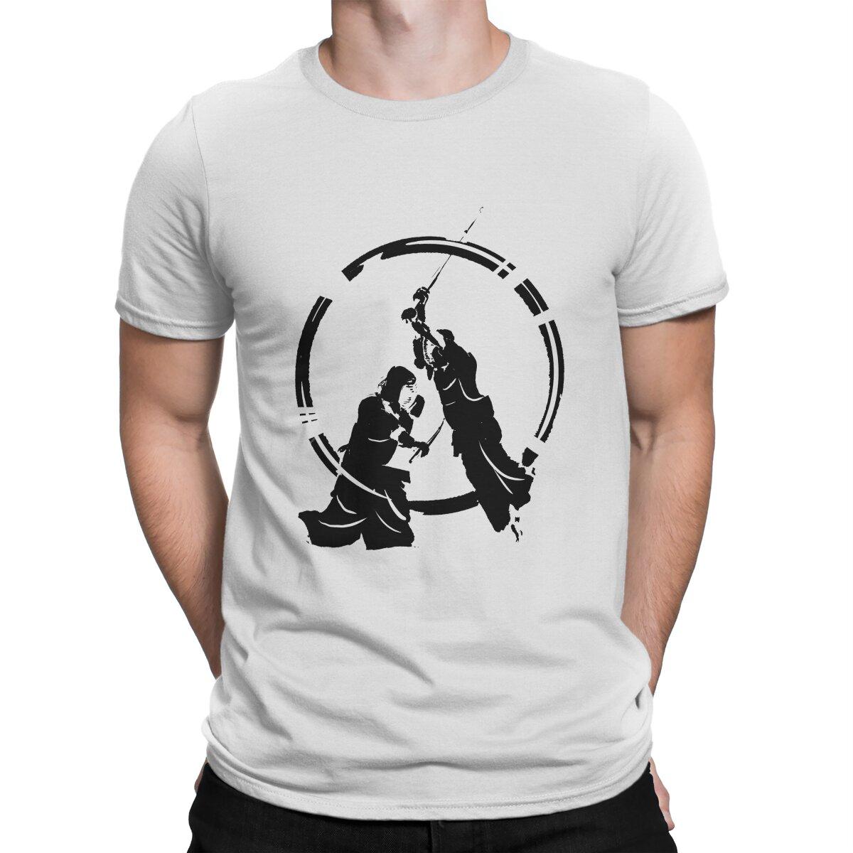 Kendo Art Футболка Мужская Мужские Футболки Блузки Полиэстер Футболка Для Мужчин S