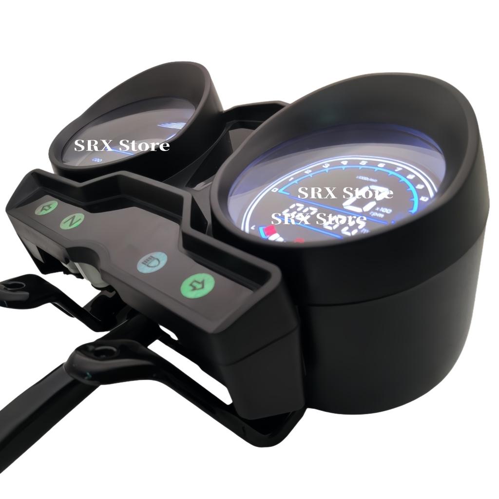 Digital Meter For YAMAHA YBR125 LED Speedometer Motorcycle Instrument With Bracket