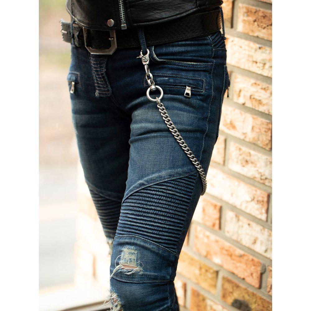 SHOVEOFF Antiksilber Grundmetall Modekette SVC-529