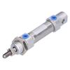 Mini Air Cylinder Stainless Steel Piston Rod Pneumatic Reciprocating Motion Equipment 20mm Bore