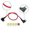 Insulated Double Head Power Tap Fuses Holder Suitable for Convenient Electrical Access in Car Motorcycles Camping Trips