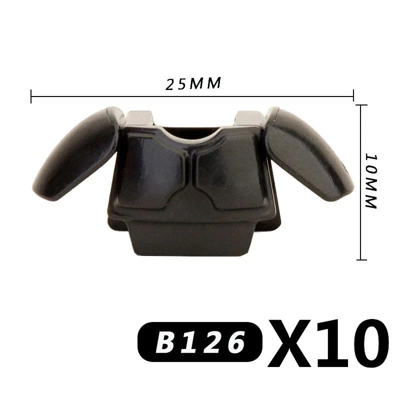 Vojenské stavební kostky Hvězdný film Vojenské figurky Války Zbraně Zbraně Vybavení Příslušenství Pláště Sekery Helmy Brnění Mini kostka