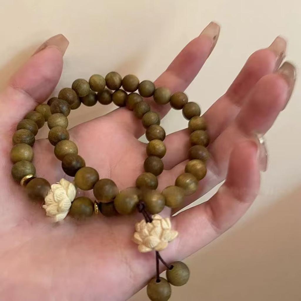 New Chinese Style Beaded Bracelet Niche High-End Feel Couple Best Friend Style Exquisite Artistic Retro Jewelry
