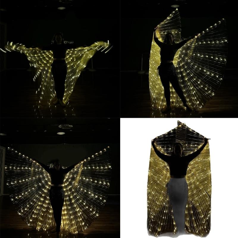 Illuminated Led Fairys Wing for Kids and Adults Glowing Butterfly Wing for Enchanting Parties and Event Angel Wing