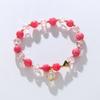 Fashion Crystal Bracelet Women'S Strawberry Crystal Bracelet Bangles Women Fashion Jewelry Accessories Gift