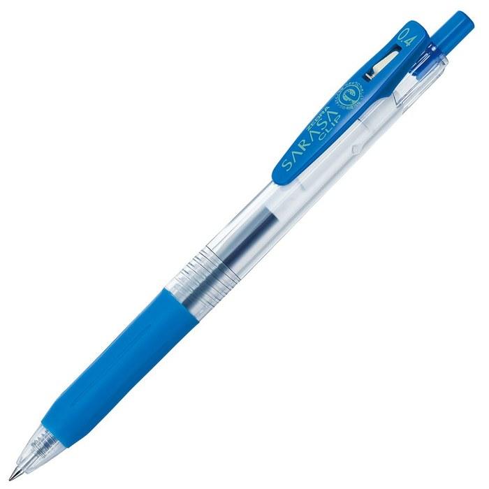 Zebra Sarasa Clip Gel Pen 0.4 10-Color Set, 10 Count