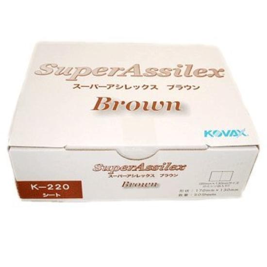 

KOVAX Super Assilex Brown Sheet 50 sheets K-220 коричневий