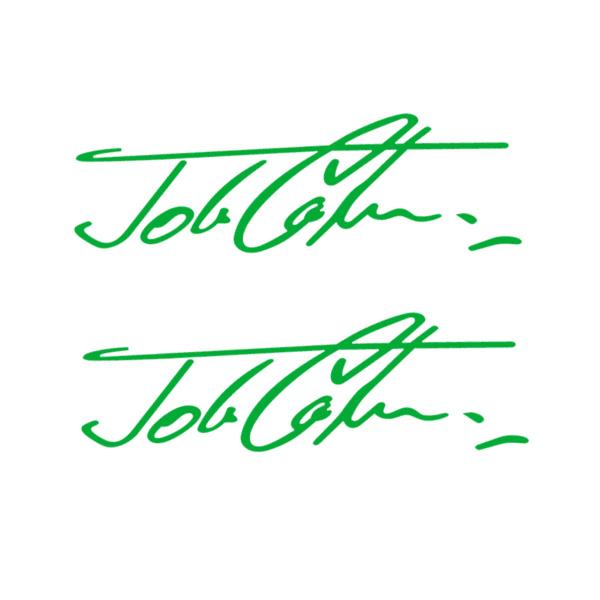 2 szt. Odblaskowa naklejka samochodowa John Cooper Signature Dla MINI JCW R56 R57 F55 F56 F57 R50 R53 R60 F60 F54 R55 R58