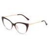 Pochromic Glasses Anti-blue Light Glasses for Women Cat Eye Metal Frame Retro Eyeglasses   Accesorios Para Mujer