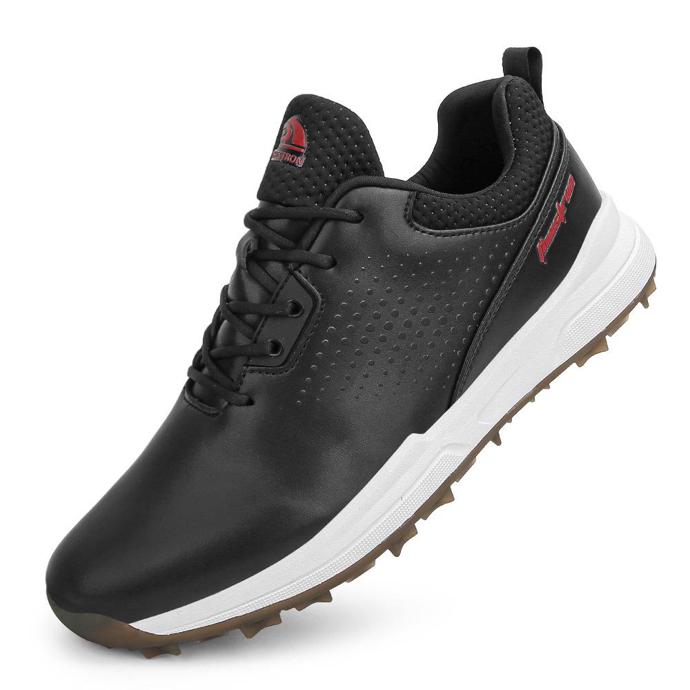 Lechuang THESTRON Men's Professional Golf Shoes, Large Size US 7-14
