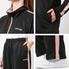 Kaepa Tracksuit Side UV Long Track Perfect for and Purple Women's Set, Panels, Moisture-Wicking, Quick-Drying, Protection, Stretch, Sleeves, Jacket,