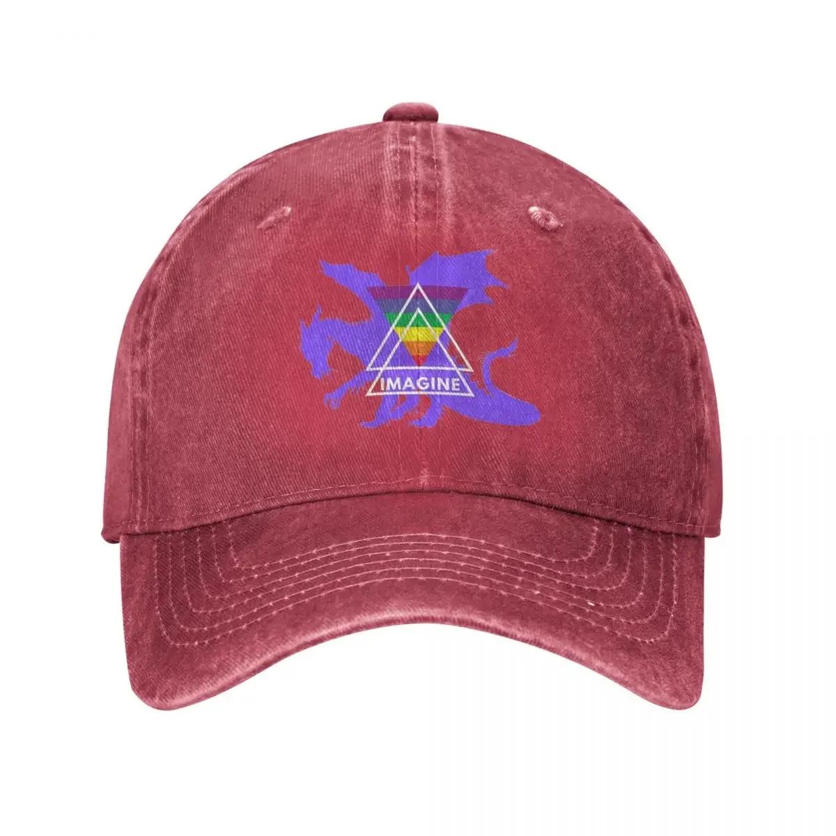 Imagine Dragons Enemy Believer Baseball Cap Vintage Distressed Cotton Rock Band Music Snapback Hat Unisex Activities Gift Hats Cap One Size