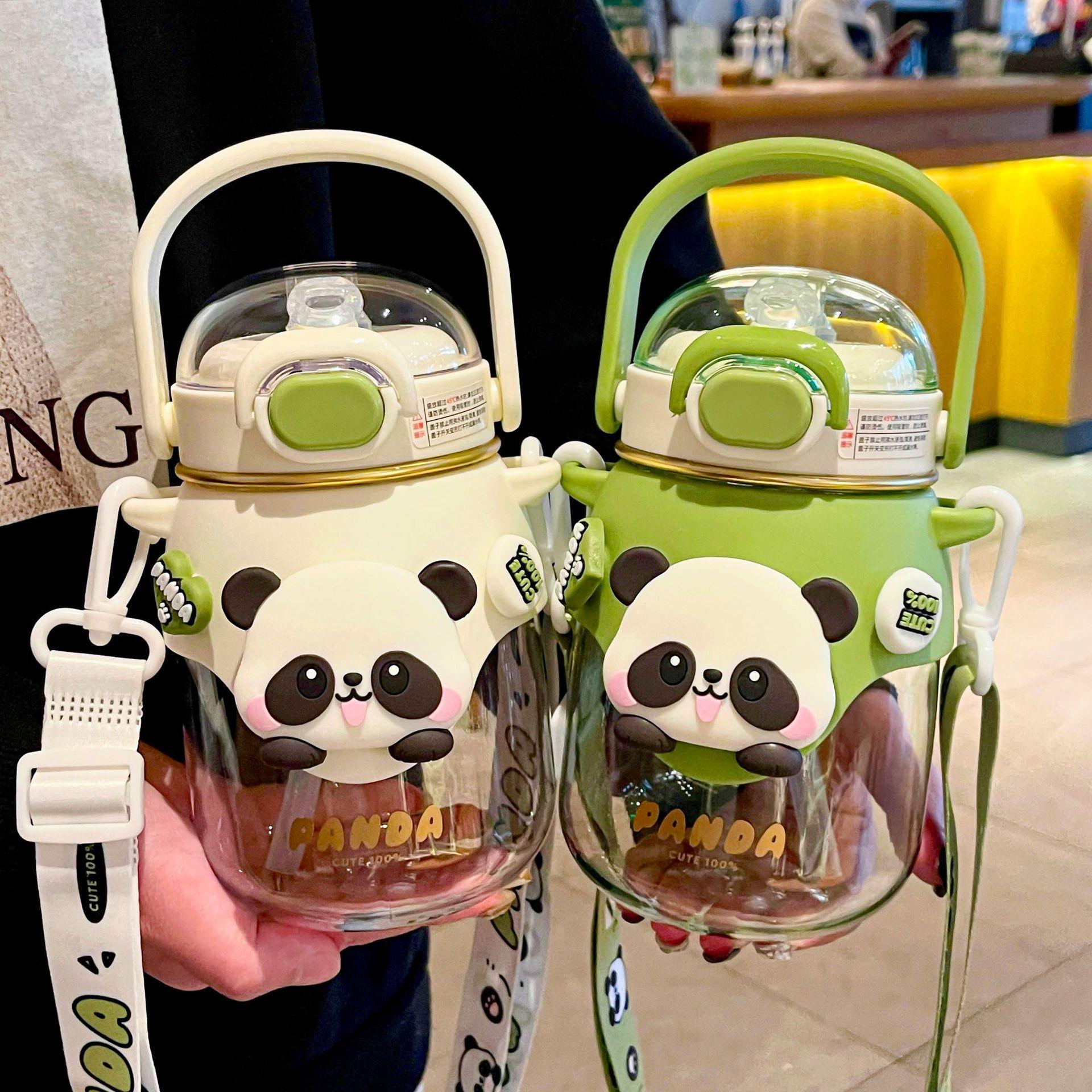 

Детские бутылки для воды с соломинкой для девочек, 820 мл, большая емкость, милая детская бутылка с рисунком Kawaii для школьников, школьных путешествий