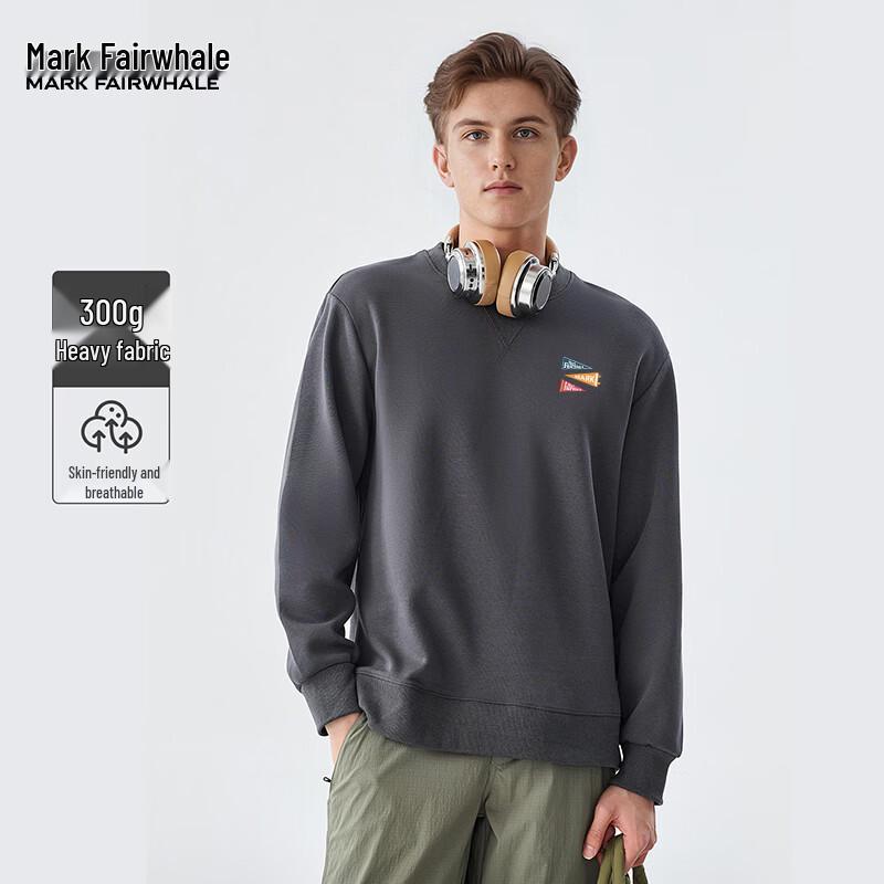MARK FAIRWHALE Men's Heavyweight Crewneck Sweatshirt