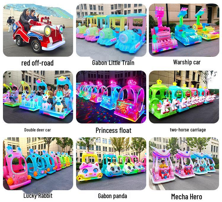New Big Wheel Tank-Shaped Children's Battery Ride-on Car for Parent-Child Use