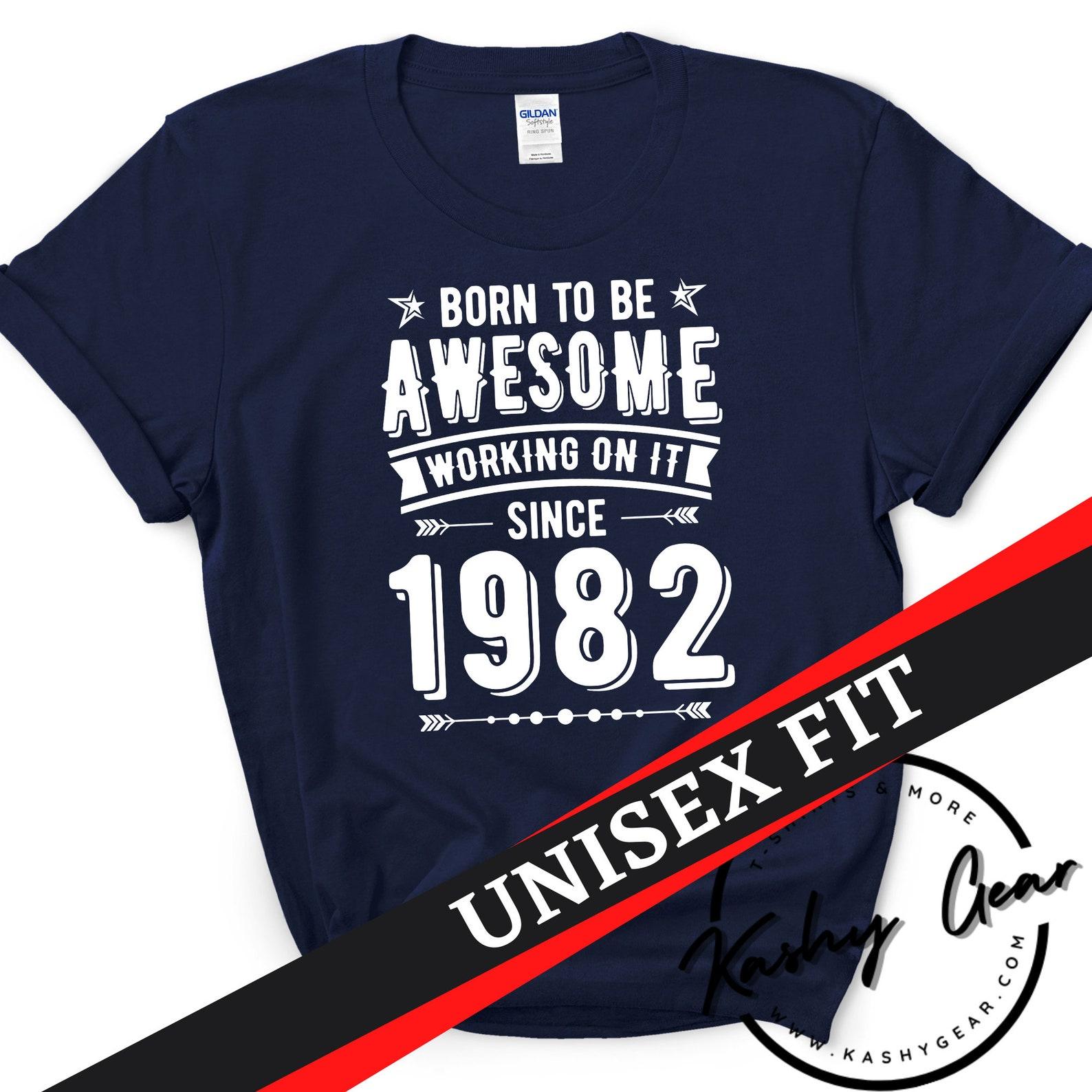 Vintage 1982 Shirt | 40th Birthday Shirt | 1982 Birthday Gift | 40th Birthday Shirt | 40th Shirt | 1982 Shirt Retro Classic Unisex M