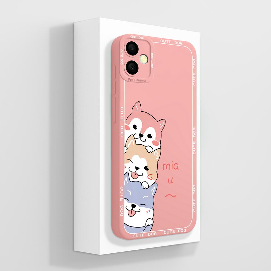 For Samsung Galaxy A05 A05S Phone Cases Fashion Full Protection Anti Choc Soft Liquid Silicone Back Cover For SamsungA05 A 05