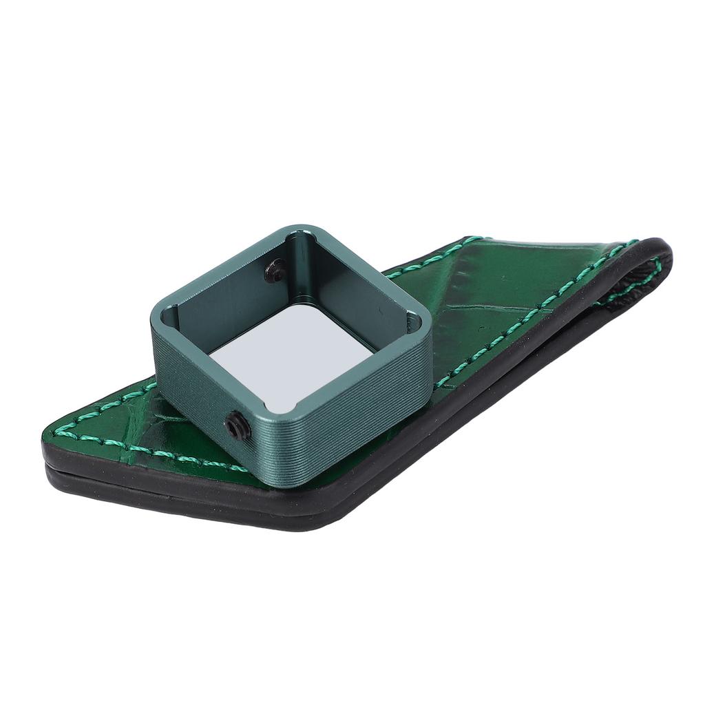 Billiard Chalk Holder Clip Magnetic Portable Single Section Pool Cue Chalk Case with Belt Clip for