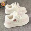 Cotton shoes versatile casual sports board shoes 2025 new model with plush bread shoes for women
