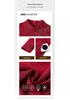 Red Long-Sleeve Qipao for Mothers, Elegant Autumn/Winter Wedding Banquet Dress