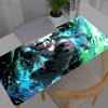 Mouse Pad Computer Naruto Speed Type Carpet Durable Mat For esports Players White Laptop Keyboard Mousepad Office Desk Mat