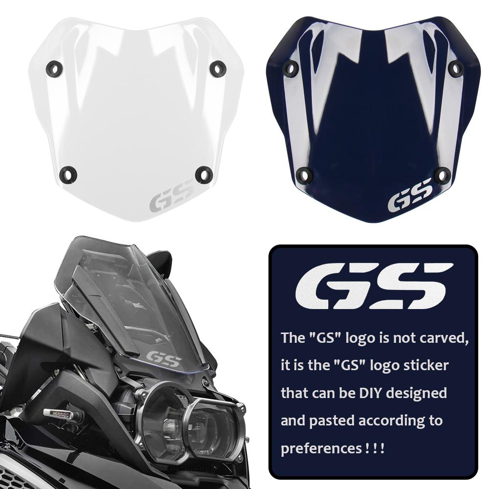 Motorcycle Windscreen Deflector Sport Screen Protector Windshield Front Wind Spoiler For BMW R1250GS Adventure R1200GS 2013-2025