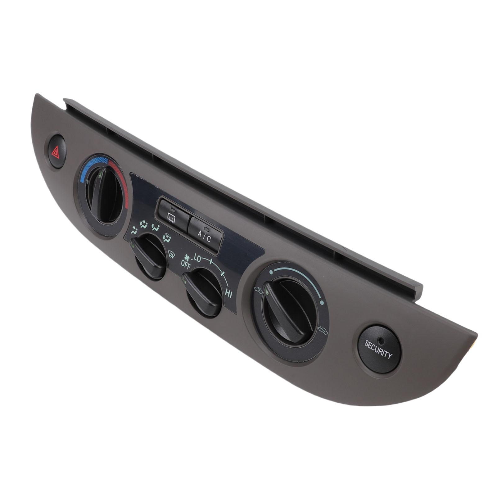 

Переключатель панели управления климатом кондиционера 55902 06040 Панель переключателей кондиционера на приборной панели Рамка Кнопки вентиляции в сборе Grey