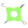 2PCS Green 4 in 1 Multifunction Outdoor Fishing Puller Knot Tool Fish Device Tackle Accessory