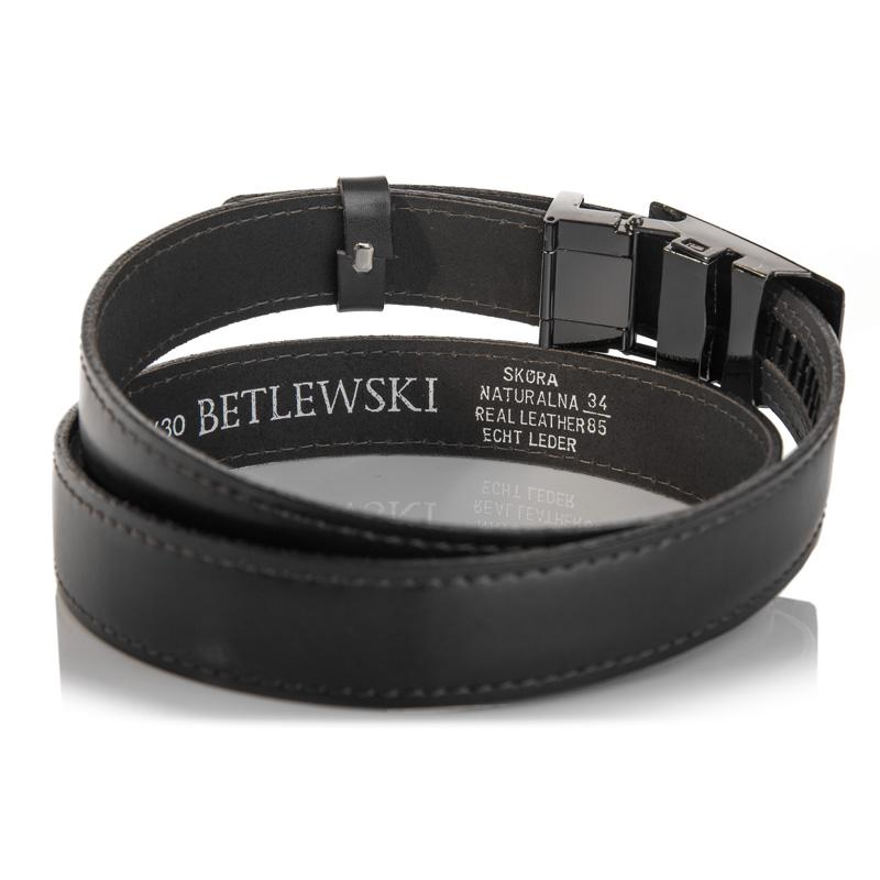 AUTO-LIC30 CZ 85_K2 Men' leather belt AUTOMATIC +CERTIFICATE