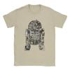 Vintage Epic R2D2 Stars Wars T-Shirt Men Crew Neck Pure Cotton T Shirts Short Sleeve Tees Plus Size Tops
