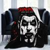 Danhausen Very Nice Very Evil Blankets Fleece  Winter  Multi-function Soft Throw Blanket for Bed Travel Rug Piece