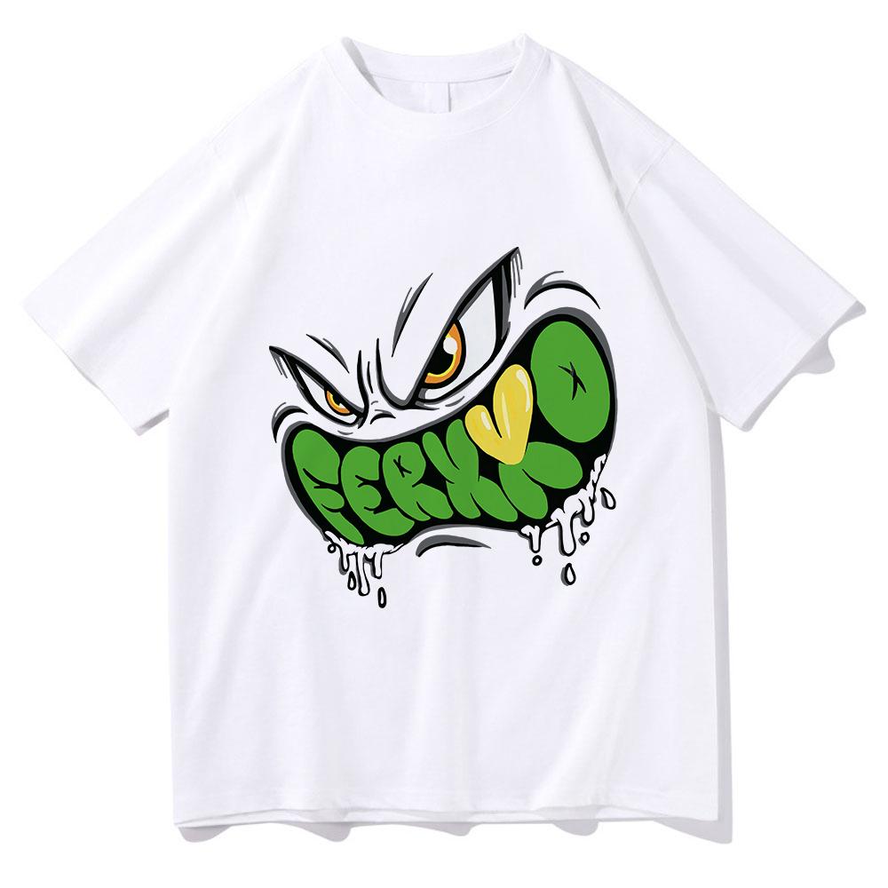 Ferxxo Calipsis Tour T Shirt Fashion Men Aesthetic Funny Feid Ferxxo Sixdo T-Shirt Unisex Harajuku Retro Cotton Streetwear Tees