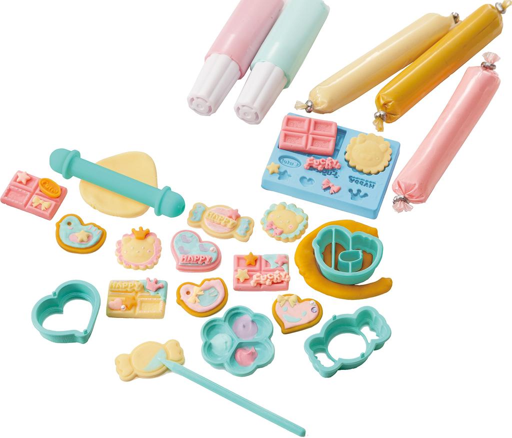 Pucchin Icing Cookie Chocolate Charm Set Cookin' &