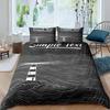 Lighthouse Brown Blue Duvet Cover Sunset Lighthouse Cape In Mahon At Balearic Islands Spain Coast Room Decorative for Women Men