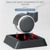 Rubber Universal Wheel Fixed Pad Furniture Anti-Slip Computer Chair Rolling Wheel Fixator Card Pad
