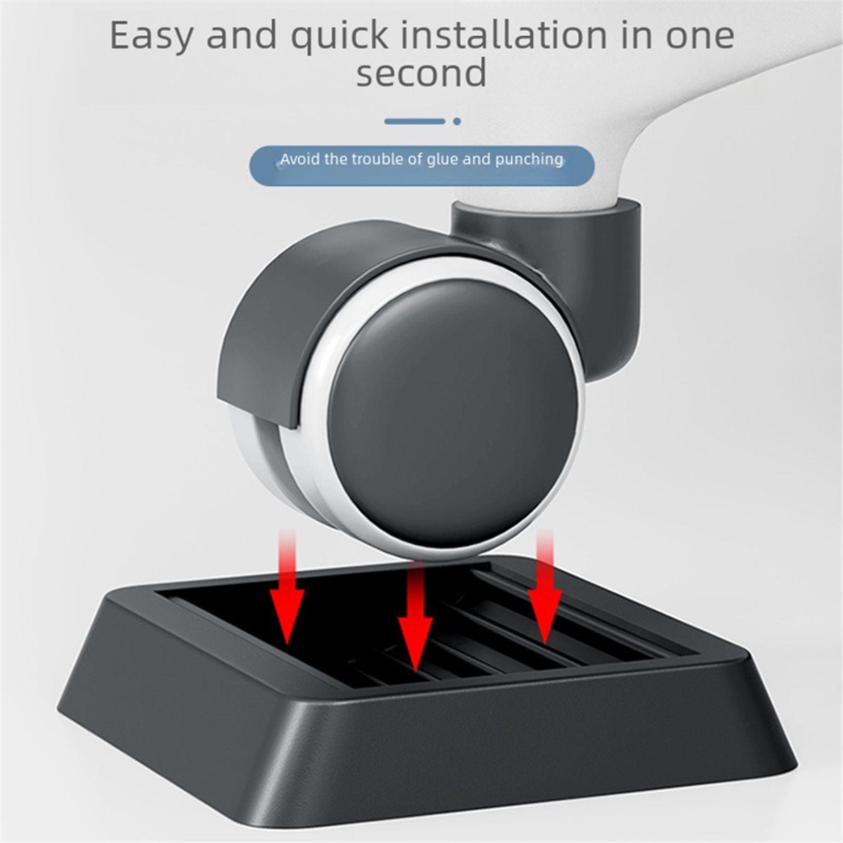 

Rubber Universal Wheel Fixed Pad Furniture Anti-Slip Computer Chair Rolling Wheel Fixator Card Pad China Mainland