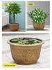 Extra Large Durable Resin Flower Pot for Outdoor Plants and Trees