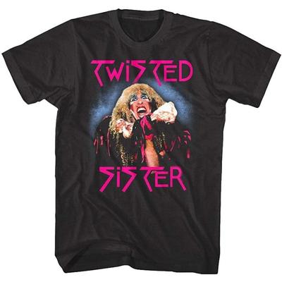 Twisted Sister Stay Hungry Album Men's T Shirt Dee Snider Singer Glam,