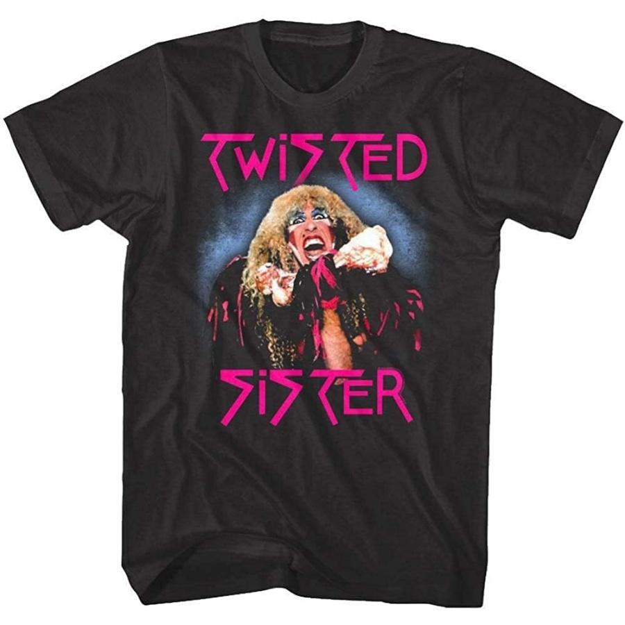 Twisted Sister Stay Hungry Album Men s T Shirt Dee Snider Singer Glam, S чёрный