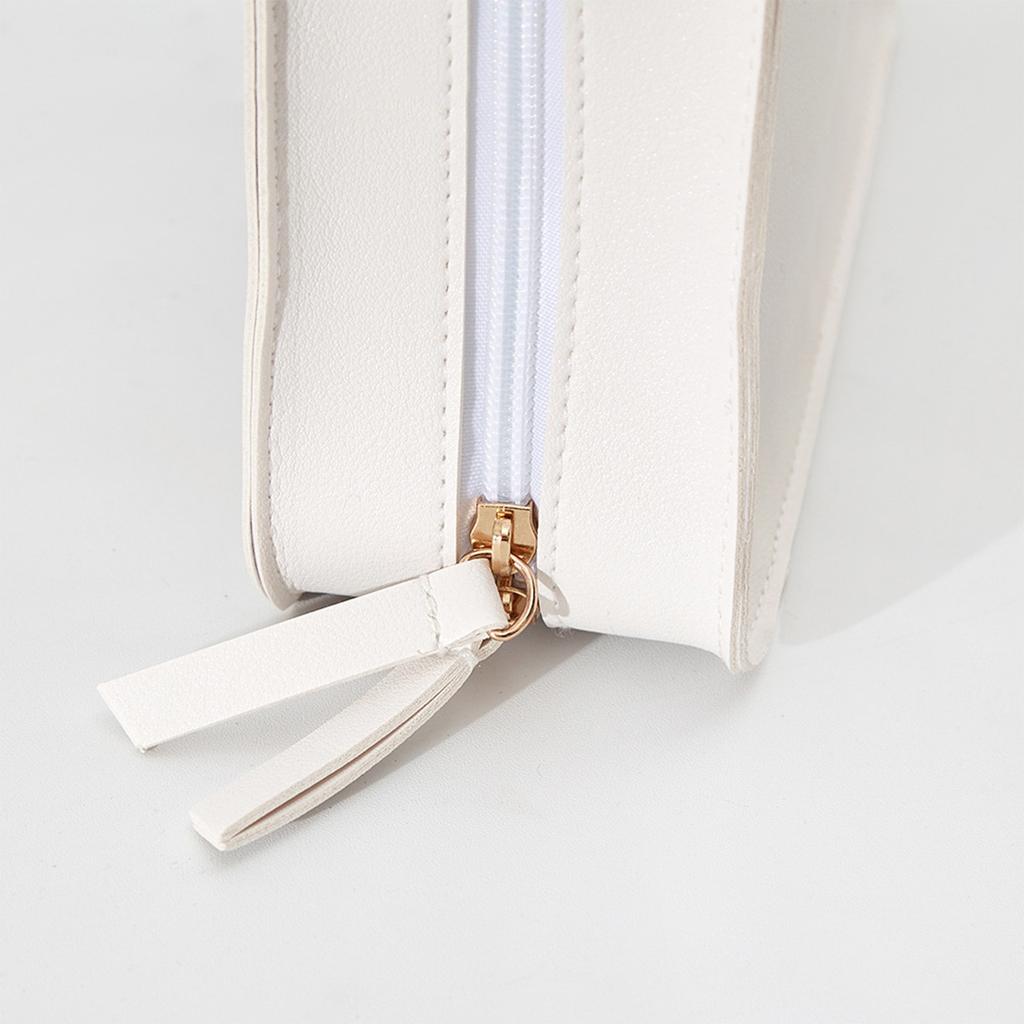 Square Transparent PVC Waterproof Zipper Travel Toiletry Bag Clear Cosmetic Organizer Pouch for Bathroom Storage and Makeup Accessories