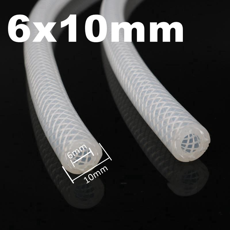 

1M Пищевая силиконовая трубка 4 6 8 10 12 16 20 28 мм внешний диаметр гибкий резиновый шланг кофейная молочная трубка утолщенная пивная трубка