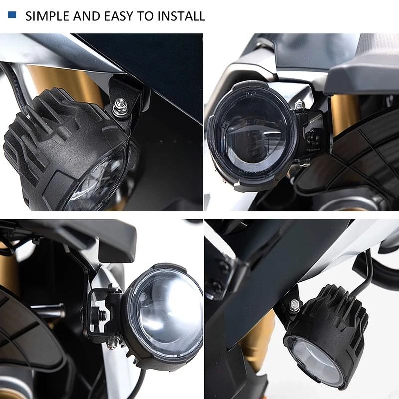 Motorcycle LED Auxiliary Fog Light Driving Lamp Fog Lights Bracket For BMW F750GS F850GS F 850 750 GS 2019 2020 2021 2018 2017