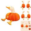 Pumpkin Duck Plush Toy Cute Gift For Kids And Animal Lovers