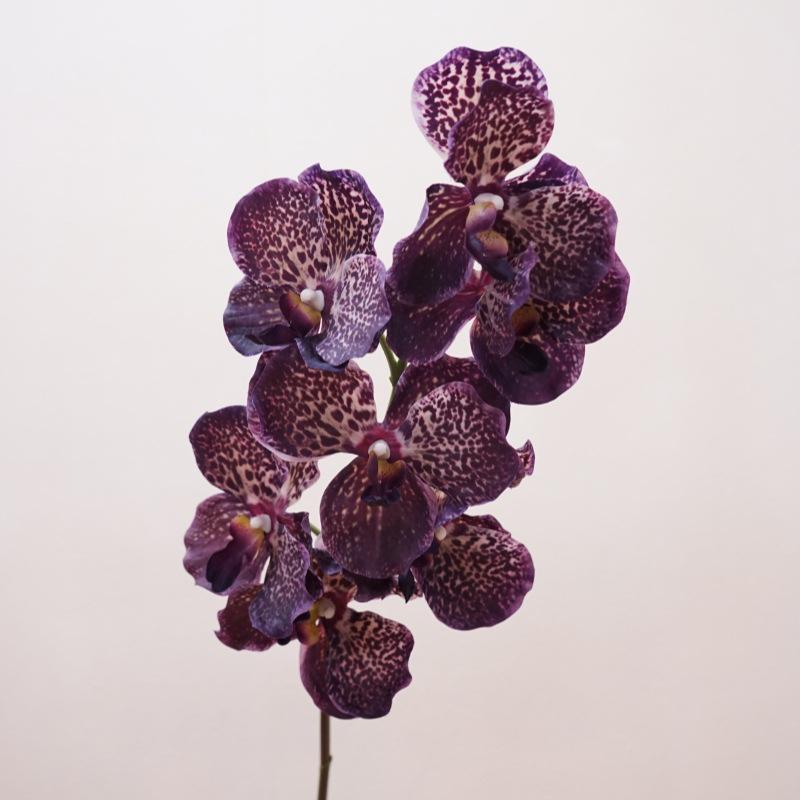 

Елегантна штучна орхідея Ванда для весілля та домашнього декору - м яка, реалістична квіткова композиція для букетів і корсажів