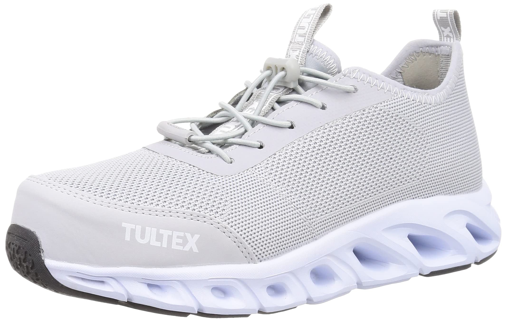 

Tartex Safety Work Shoes Resin Toe Cushioned Heel Light Size cm AZ51667, Cap, Lightweight, Breathable, Knit, Tread, 3E, Gray, 28.0