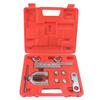 Vector Tools Bubble Flaring Tool Includes Blow-Molded Case W/Mini Pipe Cutter Comprehensive Tool Set Versatile Flaring Options