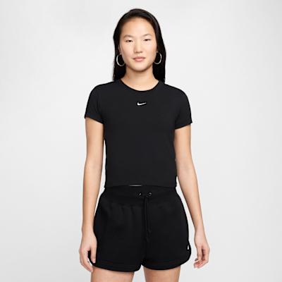 Nike Sportswear T Shirt Women s Black/White XS
